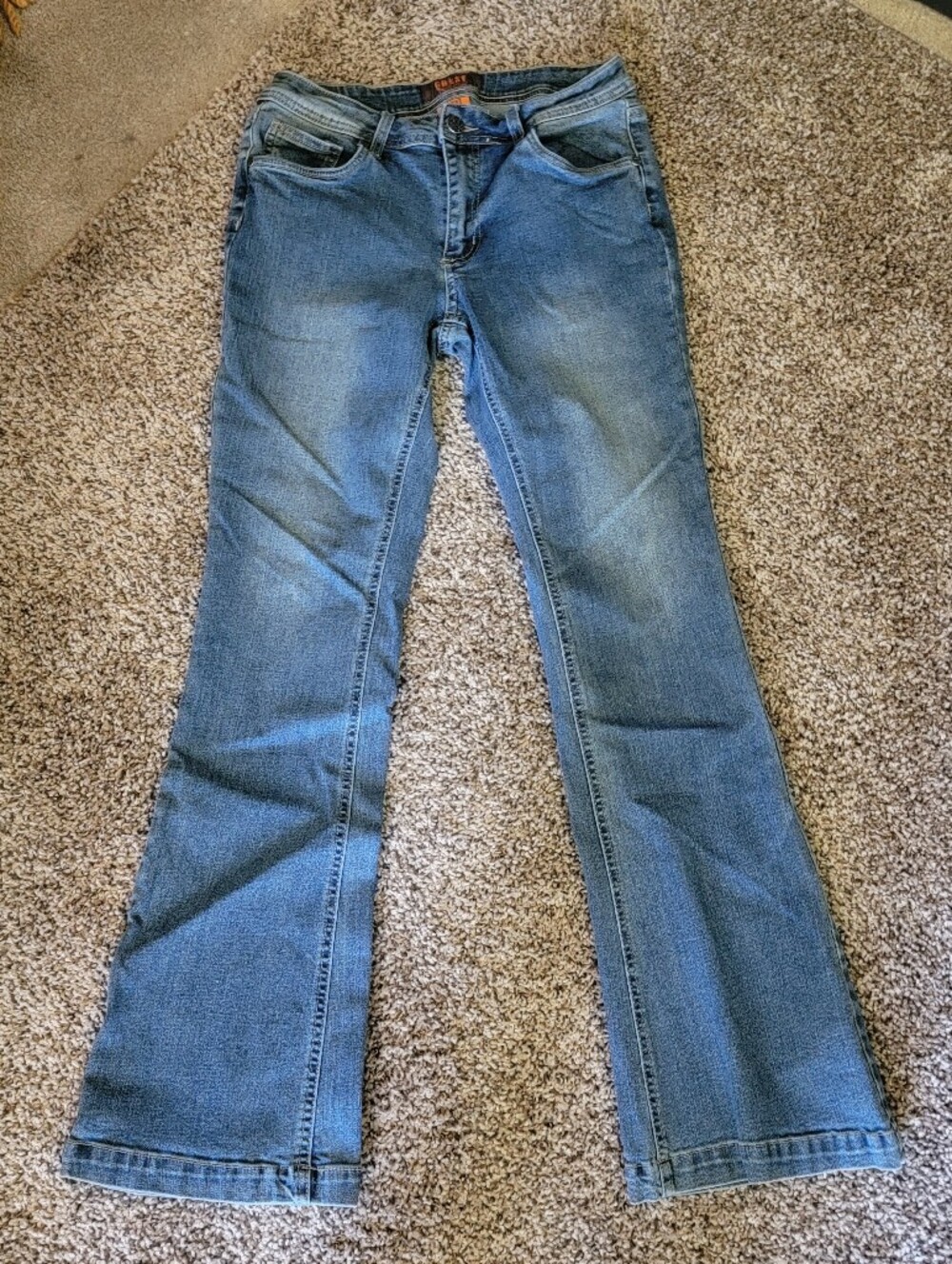Crest Blue Denim Bootcut Jeans Juniors 11